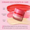 LANEIGE Berry Sweet Lip Trio Set | Lip Sleeping Mask Strawberry Shortcake & Mini Lip Glowy Balms in Berry & Vanilla