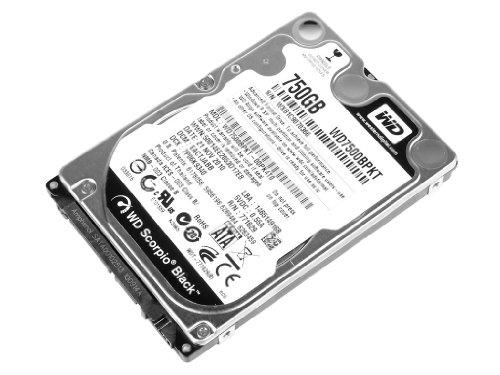 Western Digital WD Scorpio Black 750 GB SATA 3 GB/s 7200 RPM 16 MB Cache Internal Bulk/OEM 2.5-Inch Mobile Hard Drive