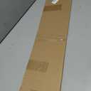 Uxcell 2pcs Door Kick Plate, 6 x 30 Inches Anodized Aluminum Kick Plate Door Plate, 1.5mm (1/16 Inch) Thickness, for Exterior Front Door or Back Door, Copper Gold