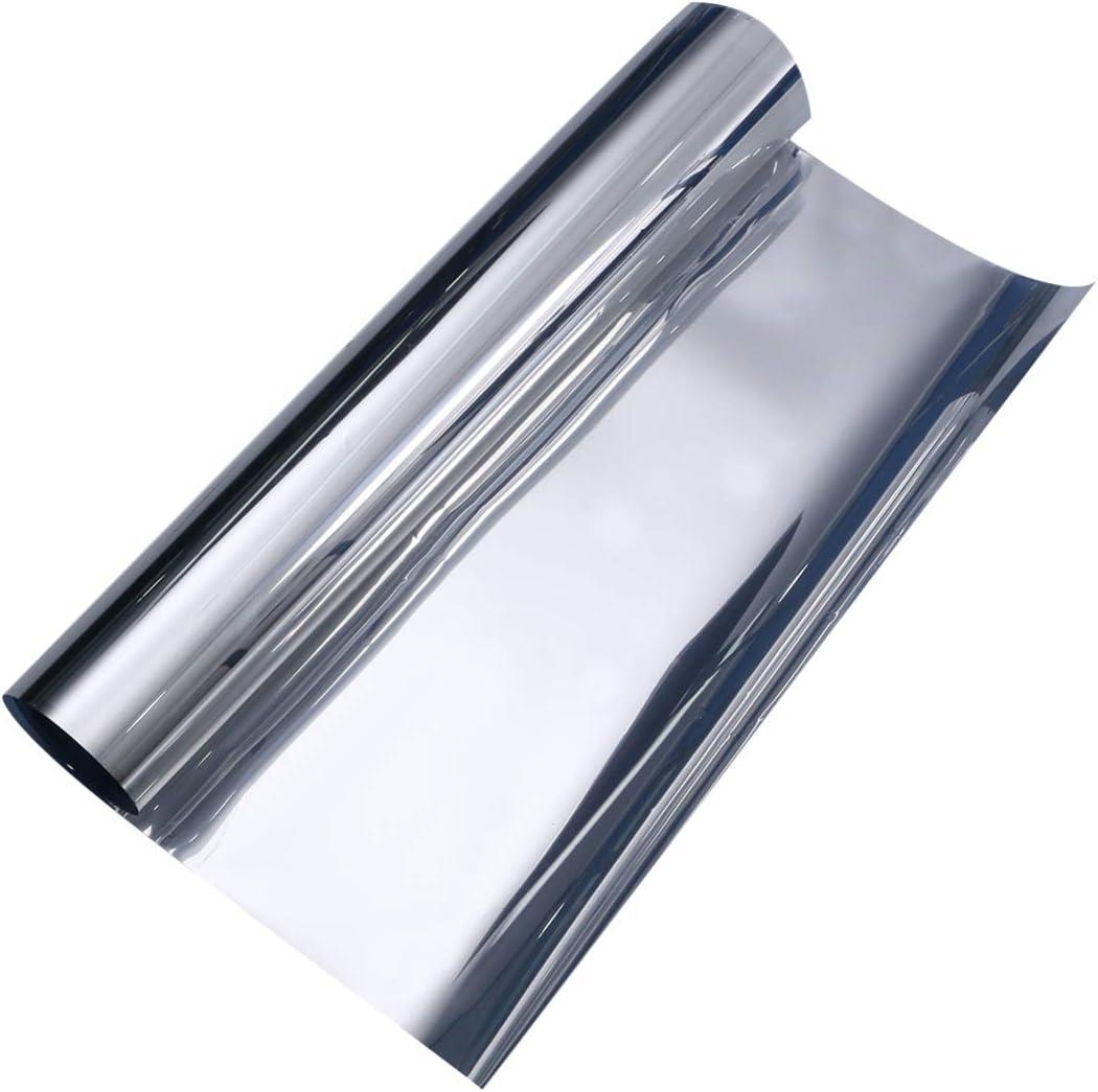 BESPORTBLE Window Tint Film for Home Heat Reflective Insulation Glass Solar Control Stickers Uv Blocking Film Adhesive for Office and Residential
