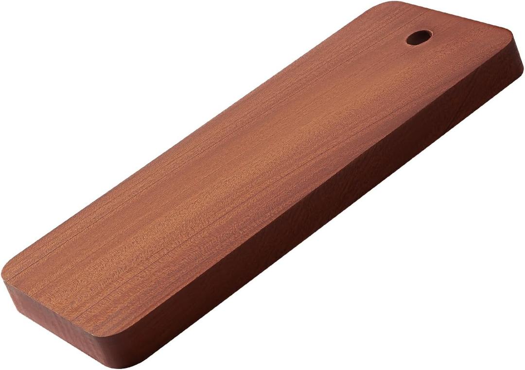 Small Wooden Cutting Board for Kitchen, Acacia Wood Chopping Board, Charcuterie Boards Serving Tray for Meat, Vegetables, Fruits, Bread, Cheese 12" x 5" x 0.7"