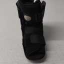 Air Walking Boot, Fracture Boot Short Walker Protection Fits Left or Right Foot Ankle Support for Injuries Fractures Sprains Black M