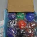 Stress Balls for Adults - 18 Pack | Fidget Toys | XL Stress Ball, Office Supplies, Squishy Fidget Toys | Anxiety Relief Calming Tool | Squishy Balls for Autism & ADHD, Assorted