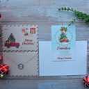 7 x Christmas Card for Coworkers, Coworker Colleague Merry Christmas Greeting Card with Envelope and Seal, Xmas Gift for Colleague, Friends, Work Friend