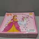 EULRGAUS Princess Dress Up, Toddler Dress Up with Princess Costumes and Toys, Butterfly & Unicorn Dress with Fairy Wings, Pretend Play for Toddlers 3-6, Halloween Christmas Birthday Gift for Kids