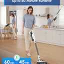 Tineco A30S Cordless Vacuum Cleaner, 160W Suction, 60Min Runtime, 1L Larger Dustbin, ZeroTangle Brush, PureCyclone Tech, Stick Vacuum Cleaner for Pet Hair, Carpet & Hard Floor