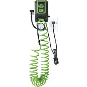 Slime 40070 Garage Inflation Station, Wall mounted 120V Infaltor, For cars, bikes, inflatables, sport balls