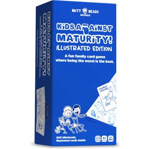 Kids Against Maturity: Card Game for Kids and Families, Super Fun Hilarious for Family Party Game Night
