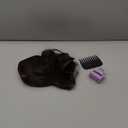 ALXNAN Clip in Hair Extensions for Women,Chocolate Brown with Dark Brown Long Wavy Hair Extensions Clip Ins 4PCS 20 Inch Synthetic Soft and Natural Thick Hair Pieces for Women