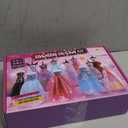 800+Pcs Fashion Designer Kits for Girls with 6 Mannequins - Girls Fashion Design Craft Kit, Sewing Kit for Kid 8-12, Birthday Gifts for Teens Girl 6 7 8 9 10 11 12