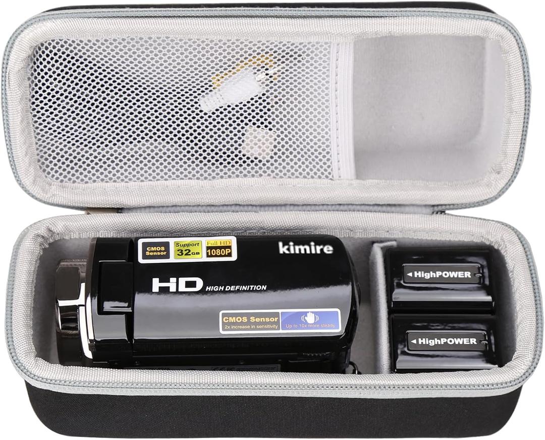 Aproca Case Compatible with kimire/ZYDIIE/Suttie/Canon VIXIA HF R800 R700 Digital Camera Recorder, Portable Storage Bag for Accessories (Case Only)