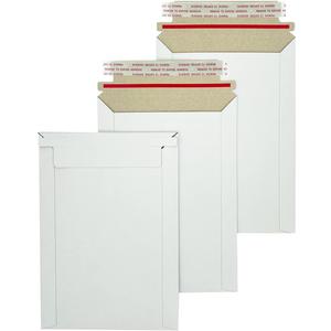 30 Pack White Rigid Mailers 6x8.65 Inches - Can Keep Flat Kraft Cardboard Mailer, Suitable for Protecting Shipping Gift Cards, Invitations, Photos, Documents