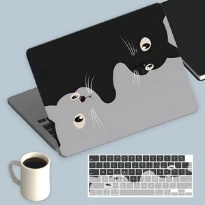 Compatible for MacBook Pro 16 inch Case 2026 M5, 2021-2025 M4 M3 M2 M1 Pro/Max Chip A3429 A3428 A3403 A3186 A2991 A2780 A2485, Protective Plastic Hardshell Case & Keyboard Cover, Two Cats