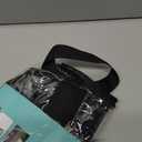 Oraben Clear Tote Bag Clear Bag Stadium Approved 12x6x12 Stadium Bag for Work, Sports Games,Gym