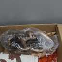 Rustic Deer Antler Table Lamp for Living Room End Tables Farmhouse Cabin Lamps with USB A + C Charging Ports 28" Tall Western Country Bedroom Lamps for Nightstand, Single, Bulb Not Included