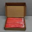 Funtery 48 Pcs Flameless LED Taper Candles Battery Operated Candles Bulk Realistic LED Candlesticks Flickering for Wedding Church Graduation Party Home Decor(Red, Green,Classic Style)