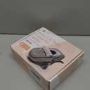 ACRABROS Car Seat Cover Baby: Winter Infant Carseat Canopy for Boy Girl Newborn, Zipper Peeping Window, Warm Cozy Cold Weather Waterproof Fitted, Heather Grey