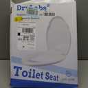 Elongated Toilet Seat 18.5" - Soft Close, Durable PP Toilet Seat, Easy Installation & Removal, Fits Most Toilet Bowls