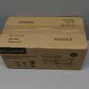 8 Pcs Round Glass Containers with Lids Airtight 4 Cup Glass Storage Containers Set Meal Prep Containers for Soup Leftover Microwave, Dishwasher, and Freezer Safe(4 Sets)