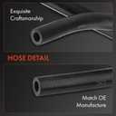 A-Premium Power Steering Return Line Hose Assembly Compatible with Acura MDX 2010-2013 V6 3.7L Gear To Pipe