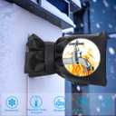 Outdoor Faucet Covers for Winter, Actgan 8.3"H x 6"W Thickened Outside Garden Faucet Socks for Freeze Protection, Reusable Insulated Faucet Covers, 2 Pack, Black