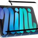 FOJOJO Magnetic Paper Screen Protector for iPad Mini 7 2024 (A17 Pro) & iPad Mini 6 8.3 Inch, Detachable and Reusable Nano Adsorption High Sensitive Anti Glare Matte Film for Note-Taking, Drawing, Art