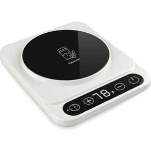 Sourdough Starter Warmer 3.0 for Kitchen, Precise 1F Thermostat Control (70-100F), Auto Warming On/Off, 12-Hour Timer, Game Changer for Home Baking White Style