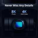 Potensic ATOM 2 Drone with Camera for Adults 4K Video, 8K Photo, Under 249g, 3-Axis Gimbal, 10KM Transmission, AI Track, Vertical Shooting, AI Night Shot, QuickShots, Fly More Combo (96-Min Flight)