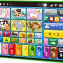 Learning Tablet for Toddlers 1-3 Trilingual Learning Toys with Sounds & Speech Therapy, Montessori Educational Toys for 1 Year Old Boy Girl, Baby Musical Toys 12-18 Months Toddler Toys Age 1-2-3 Gifts