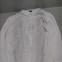 Tapata Womens Bodysuit Blouse Button Down One-Piece Long Sleeve Solid Office Work Shirt Casual Tops, XL