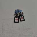 Lewis N Clark Leather Luggage Tag, 2 Pcs, Black 