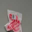 Car Back Seat Headrest Hooks, 4PCS Vehicle Backseat Storage Organizer Hanger, Multifunctional Auto Headrest Hidden Hook Universal for Handbag Purse Backpacks Bags and Groceries (Pink)