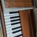 Kids Piano Keyboard, 37 Keys Digital Piano, Toddler Piano for Kids, Mini Baby Piano Toy, Kids Musical Instruments Sets, Wood Piano keyboard for kids Ages 3+,Brown