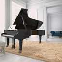 Shag Area Rug for Bedroom, 4x6 Feet Fluffy Rugs for Girls Boy's Bed Bedside, Plush Carpet with Non-Slip Bottom for Living Room Office Dorm Nursery Room, Beige