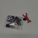 12 Pull Down Kitchen Faucet Head Adapter Kits,Multiple Sink Spray Head Adapters Compatible,Includes Only Accessories,Faucet Nozzle Not IncludedNozzle Hose Connector Brushed Nickel