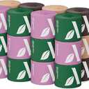 Amazon Aware 100% Bamboo 3-Ply Toilet Paper, Unscented, 24 Rolls, FSC Certified, 350 Sheets, 8400 Count, Pack of 24, Plastic-Free