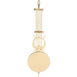 Cabilock Pendulum Replacement for Wall Clocks Stylish Metal Clock Accessory for Indoor Use Versatile Clock Hardware for Repairing Mechanical Swinging Clocks Elegant Design