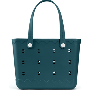 Armerssi X-Large Rubber Tote Beach Bag for Women | Medium Durable Rubber Bag Waterproof Washable Versatile Tote Bags, Midnight Blue