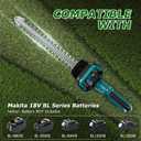 Cordless Hedge Trimmer for Makita 18V Battery, Electric Bush Trimmer 20 Inches Dual-Action, 4/5" Cutting Capacity Handheld Shrub Pruning Trimmer for Garden, Grass, Lawn(NO Battery)