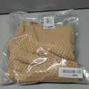 Dokotoo Womens Tops 2026 Summer Spring Casual V Neck Short Sleeve Sweater Crochet Tops Casual Dressy Blouses (Beige, XL)