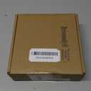 Briwooody 24 Pack Paper Folding Hand Fans Handheld Round Wedding Decorative Foldable Fans with Plastic Handle Chinese Japanese DIY Craft Bulk for Dancing Bridal Guest Birthday Favors(White)