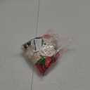 Christmas Tree Skirt Red Poinsettia Christmas Decorations Xmas Tree Mat 36 Inch Winter Christmas Decor for Home