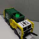 JOYIN Large Friction Powered Garbage Truck Toy Set, Includes Dumpster, Trash Bins, and Learning Cards for Kids, Boy Toys Birthday Gift for Boys Girls Kids Toddler Gift for Christmas (Green)