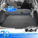 CRV Floor Mats - Fit for Honda CRV 2023-2025 2026 (Include Hybrid), All Weather CRV Floor Mats | CRV Cargo Liner | Backrest Mat for CRV Accessories (Cargo mat fit Upper Position)