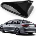 Shark Fin Antenna Cover,Car Roof Antenna Caps fit for Kia Optima 2014-2020,Sonata 2015 2016 2018 2019,Genesis Sedan G80 2015-2017,Genesis Coupe 2013-2015,Elantra Sedan 2011-2016,(Not Sport) (Black(Specified Car))
