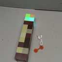 Light-up Wall Torch Lamp, 7-Color Night Light, Rechargeable Night Lamp, Hand Held & Wall Mountable Table Light, Costume Cosplay Nightstand Lamp for Room Decor for Boys, Brown