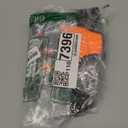 PHOEPET No Pull Dog Harnesses for Small Dogs Reflective Adjustable Front Clip Vest with Handle 2 Metal Rings 3 Buckles [Easy to Put on & Take Off] (S, Orange)