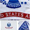 Embroidered US Army Flag 3x5-3Ply Heavy Duty 300D Nylon(All Weather)- US Army Flags 3x5 Outdoor Double Sided- 2 Brass Grommets & 4 Rows Stitched