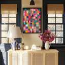 Sewing Patch 1000 Piece Puzzle for Adults, PICKFORU Vintage Quilt Patchwork Flower Art Puzzles, Impossible Difficult Colorful Theme as Wall Decor
