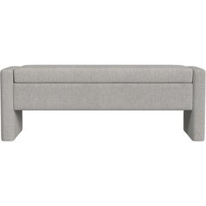 Spatial Order Copenhagen Modern Storage Bench Home Dcor|Bench with Storage for Living Room & Bedroom - Light Gray Woven (Large) Spatial Order Copenhagen Modern Storage Bench Home Dcor|Bench with Storage for Living Room & Bedroom - Light Gray Woven (Large)